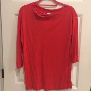 Splendid size xs boat neck 3/4 sleeve